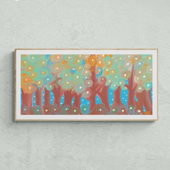 Other - Magical Forest | Nature | Modern Wall Art Decor | Minimalist Digital Prints